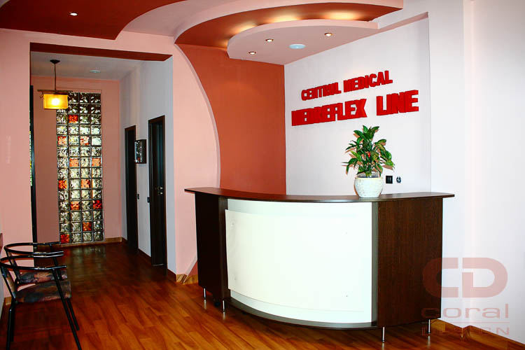 Receptie centru medical